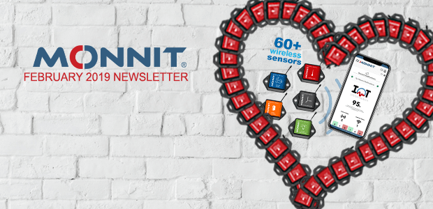 Monnit Monthly Newsletter - February 2019