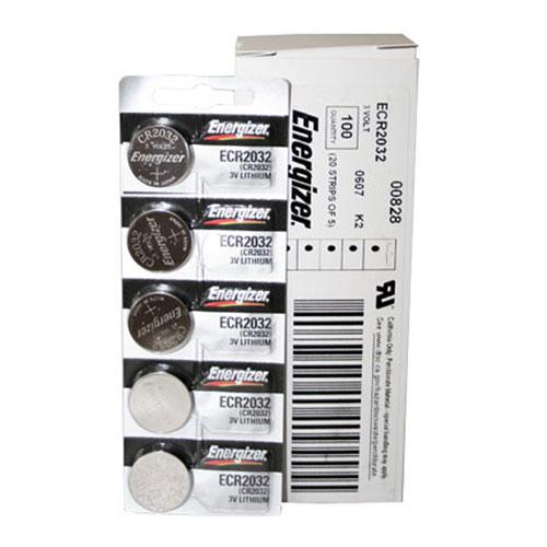 replacement coin cell batteries 100-pack