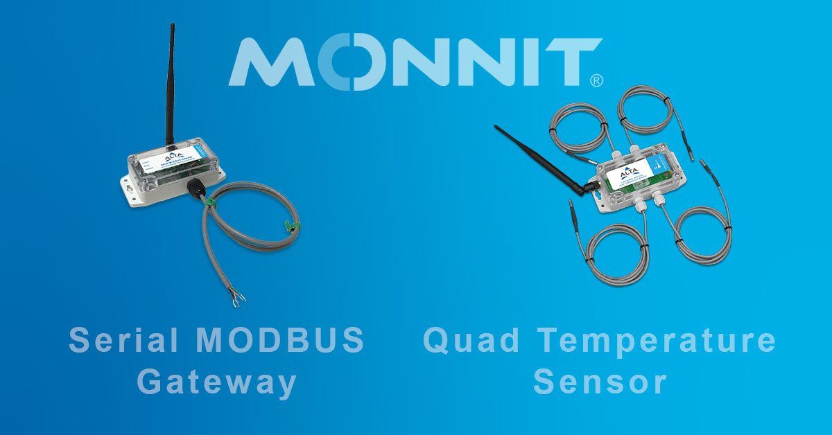 Modbus gateway and quad temp sensor