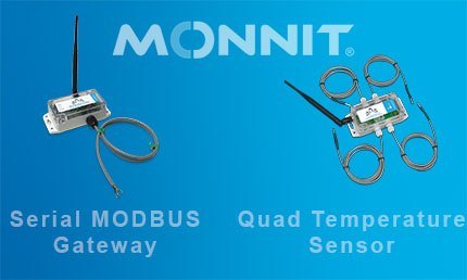 Modbus gateway and quad temp sensor