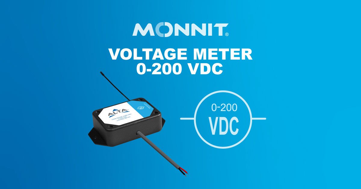 200 VDC wireless voltage meter