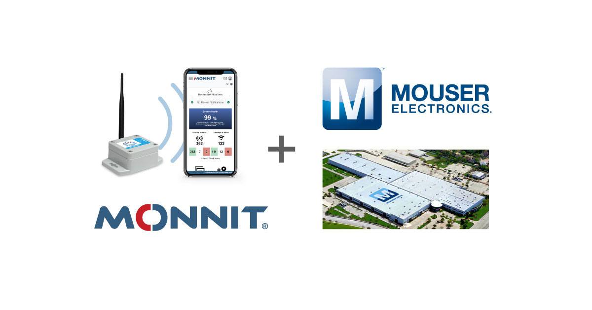Monnit Mouser logos