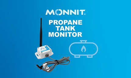 propane tank level monitoring sensor