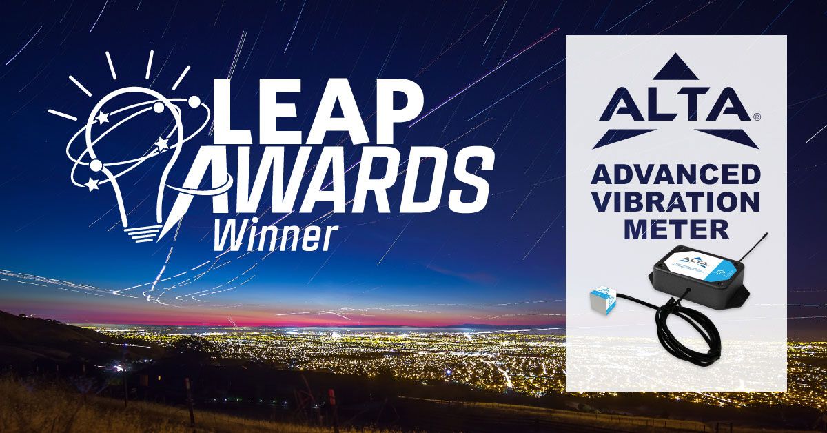 Leap Awards winning vibration meter