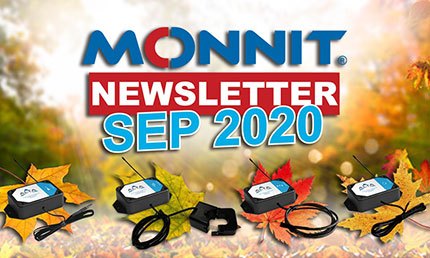 Monnit September 2020 Newsletter