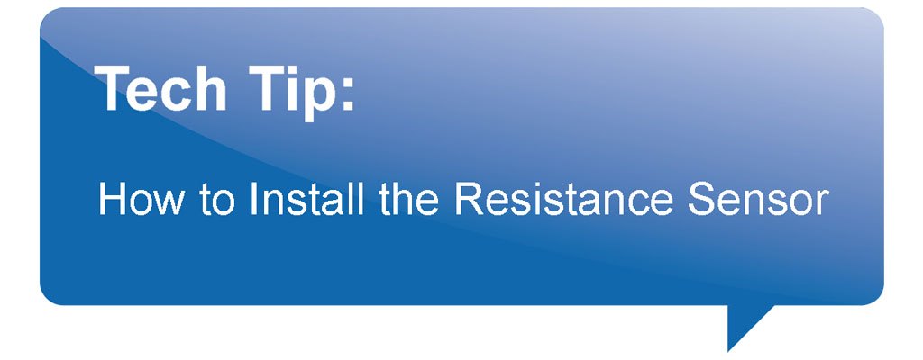 how to install resistance sensors