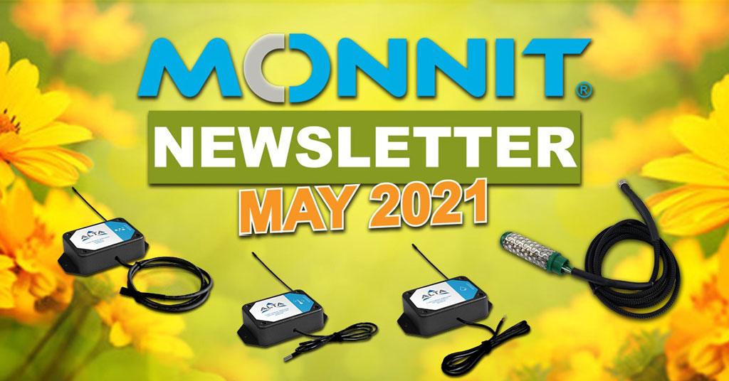 Monnit May 2021 newsletter