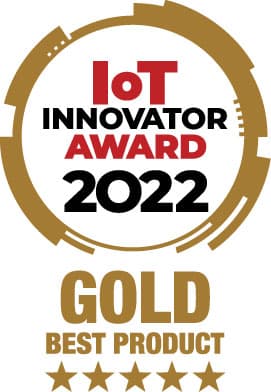 IoT Innovator Award 2022 for Gold