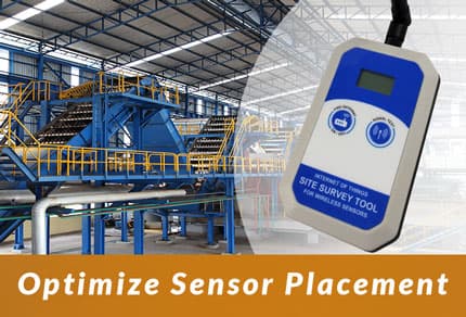 new Site Survey tool for wireless sensor placement