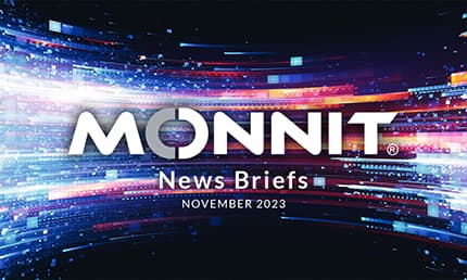 Monnit News Briefs - November 2023 masthead