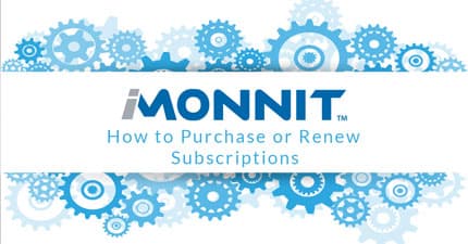 how to purchase or renew iMonnit Premiere