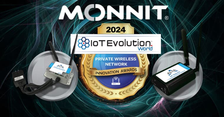 IoT Evolution Private Wireless Network Innovation Award winner