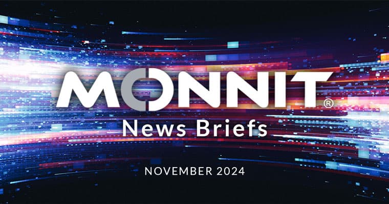 Monnit News Briefs November 2024 masthead