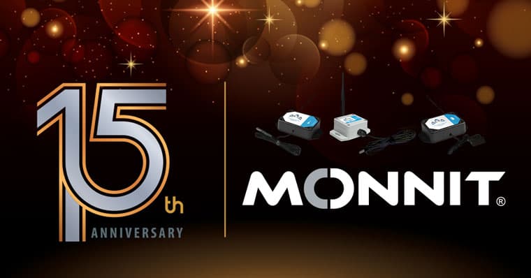 Monnit's 15 year anniversary