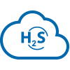wireless hydrogen sulfide (H2S) sensor icon