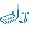 international 2g cellular gateway icon