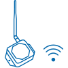 wireless sensor adapter family icon