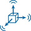 wireless vibration meter icon