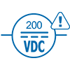 wireless voltage detection - 200 vdc icon