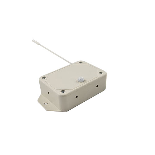 motion and temperature sensor in white