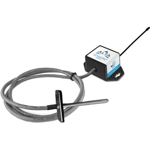 Wireless Duct Temperature Sensor - Coin Cell Powered