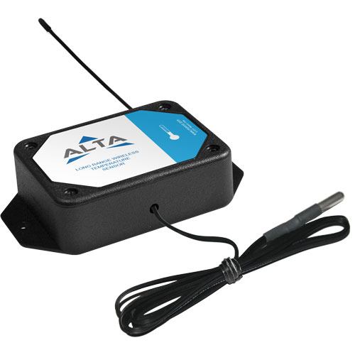 AA wireless temperature sensor with probe