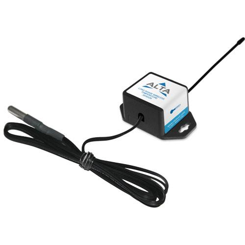 CC wireless temperature sensor with probe