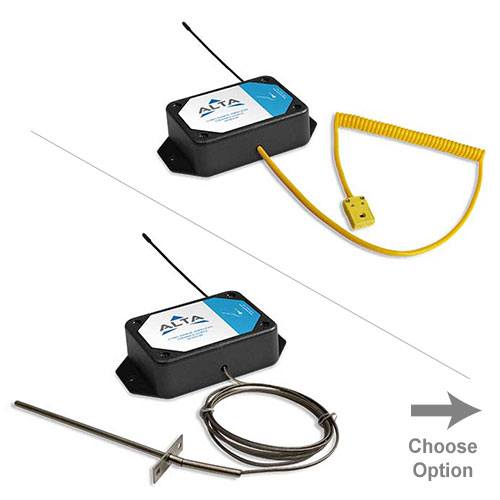 wireless thermocouple probe options