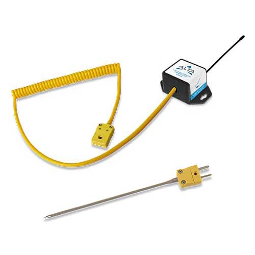 coin cell Type K thermocouple with probe